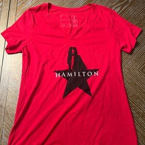 Hamilton musical v-neck T-shirt